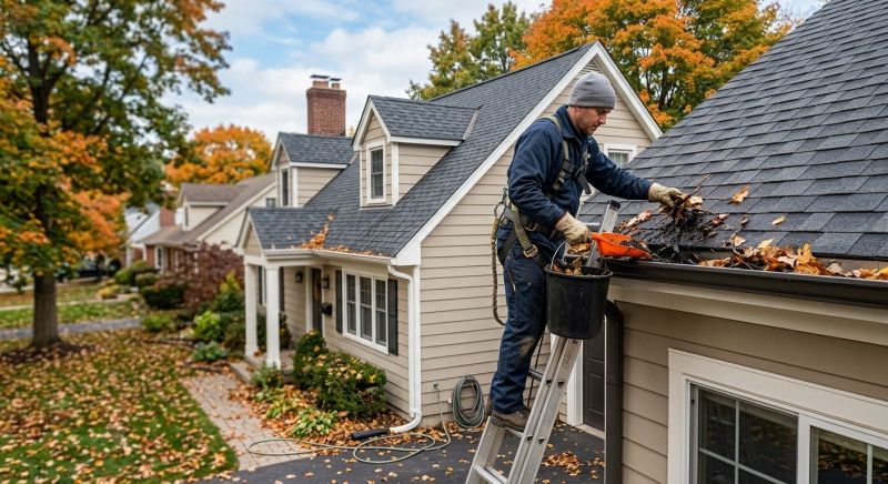 Rain Gutter Clearing in Frederick, MD