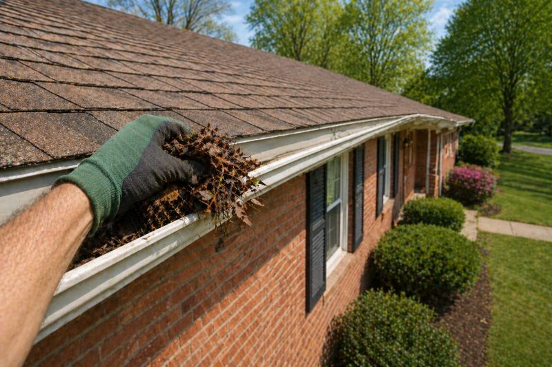 Clogged Gutter Clearing in Rochester, NY