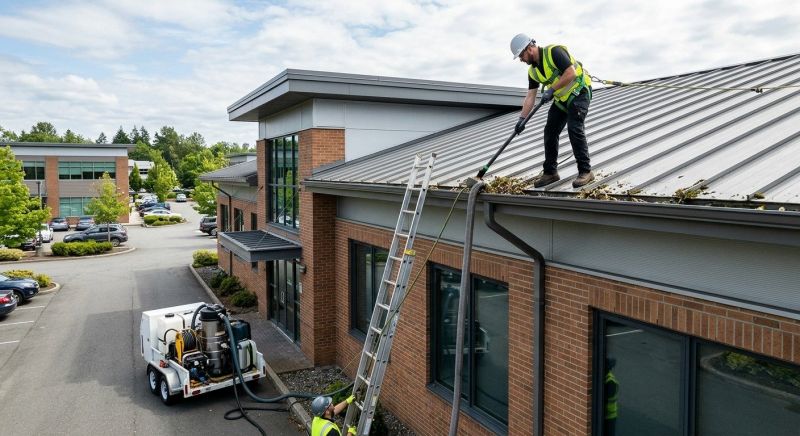 Commercial Gutter Unclogging in Littleton, CO