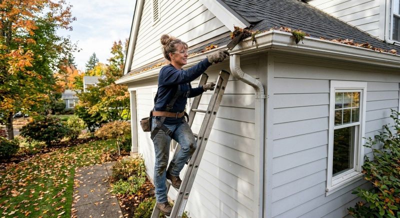 Gutter Downspout Unclogging in Frederick, MD