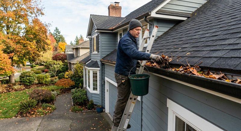 Gutter Leaf Clearing in Westchester County, NY