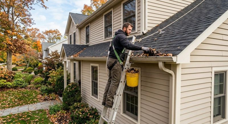 Rain Gutter Clearing in Richmond, VA