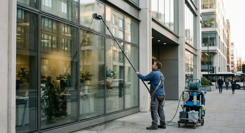 Shopping Mall Window Cleaning in Denver County, CO