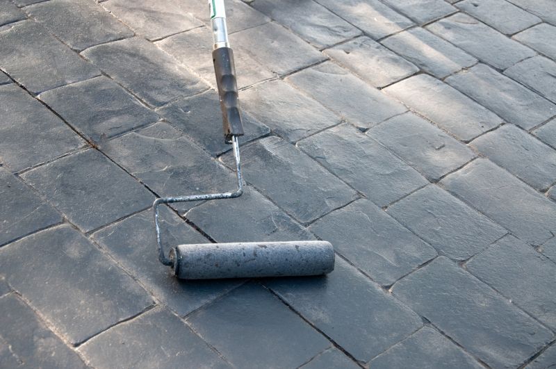Stamped Concrete Sealing in Kansas City, KS